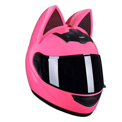 Cat Ear Motorcycle Helmet 