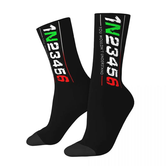 1N23456 Motorcycle Gear Biker Socks 