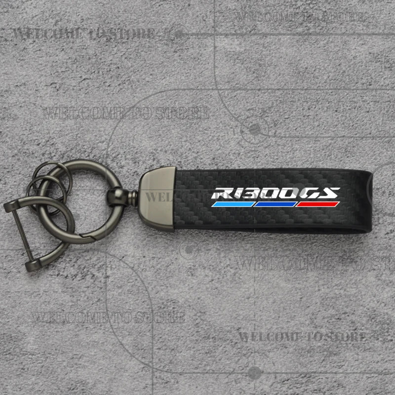 R1300 GS Leather Keychain 