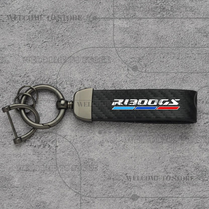 R1300 GS Leather Keychain 