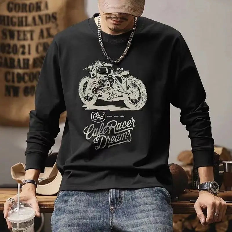 Race Motorcycle Long Shirt 