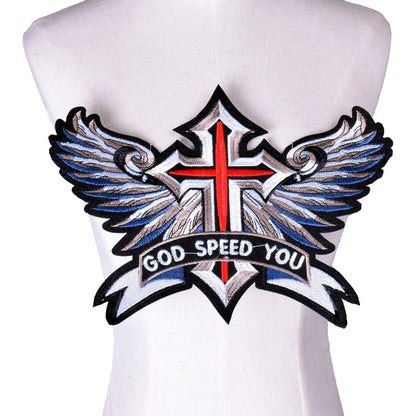 Punk Embroidered Iron On Patches 