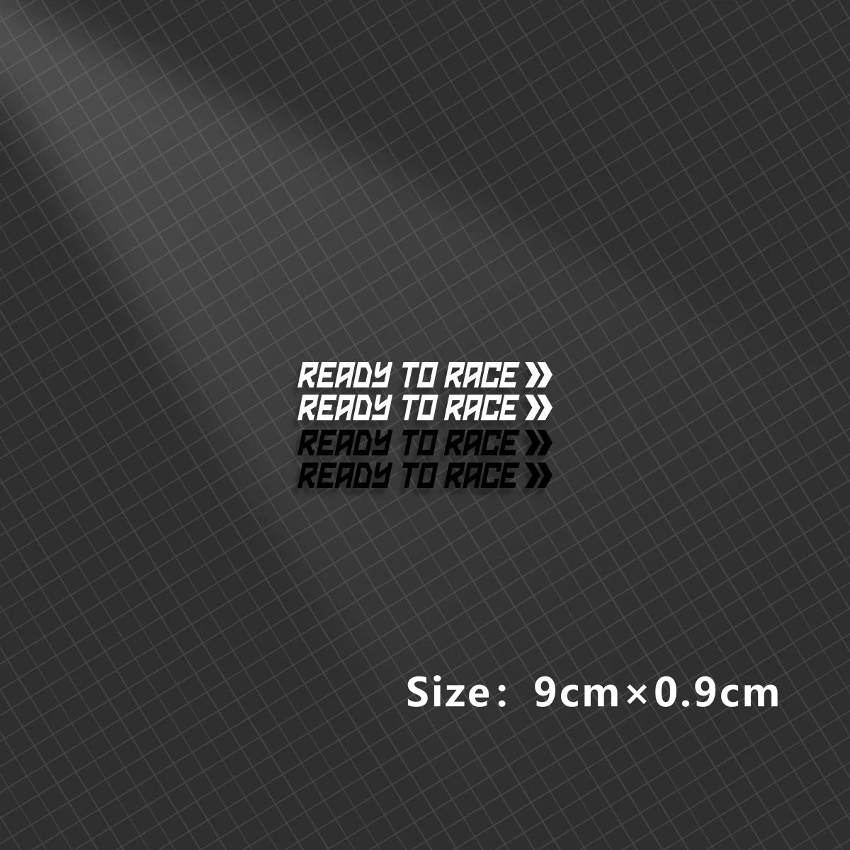 Ready to Race Motorbike Sticker 
