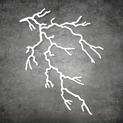 Lightning Motorcycle Sticker 