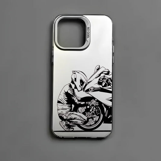 Motorcyclist Phone Case 