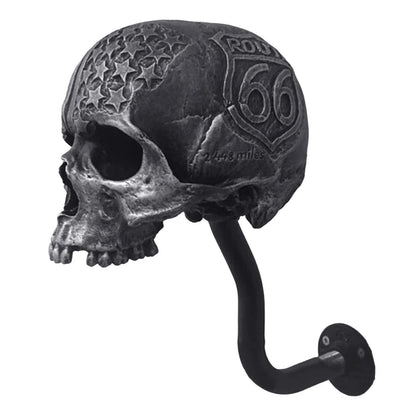 Wall-Mounted Motorcycle Helmet Holder 