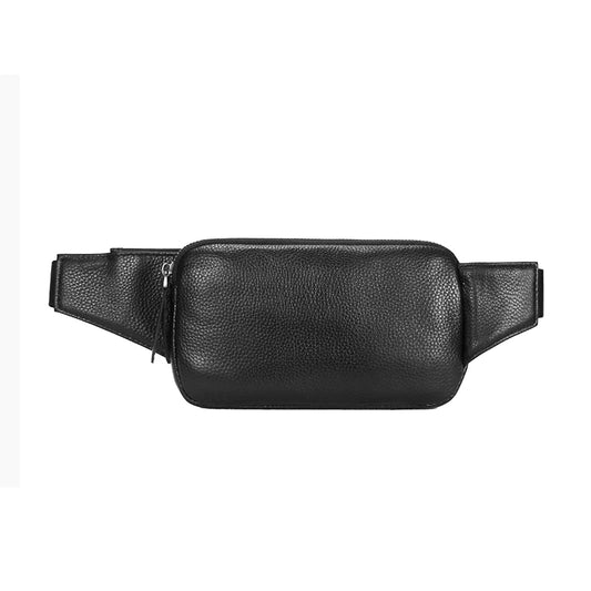 Leather Crossbody Chest Bag 