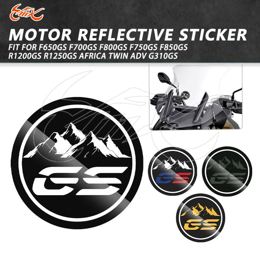 Calcomanías de paisaje de montaña GS Adventure