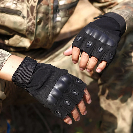 Tactical Half-Finger Protection Gloves
