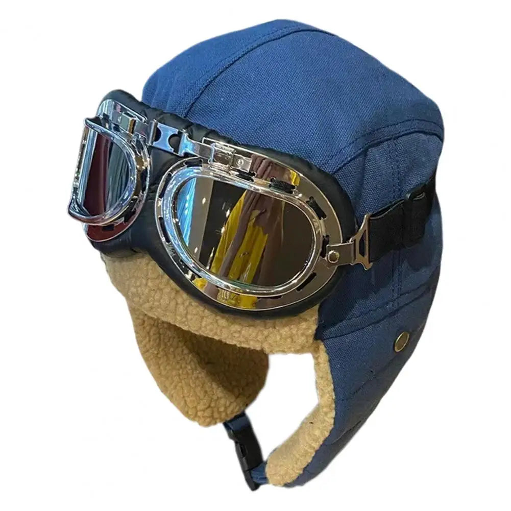Winter Hat with Goggles 