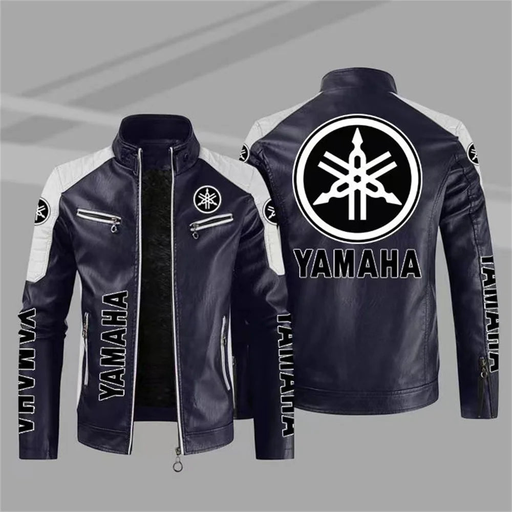 Rider Leather Zipper Jacket