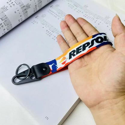 Repsol Nylon Keychain 