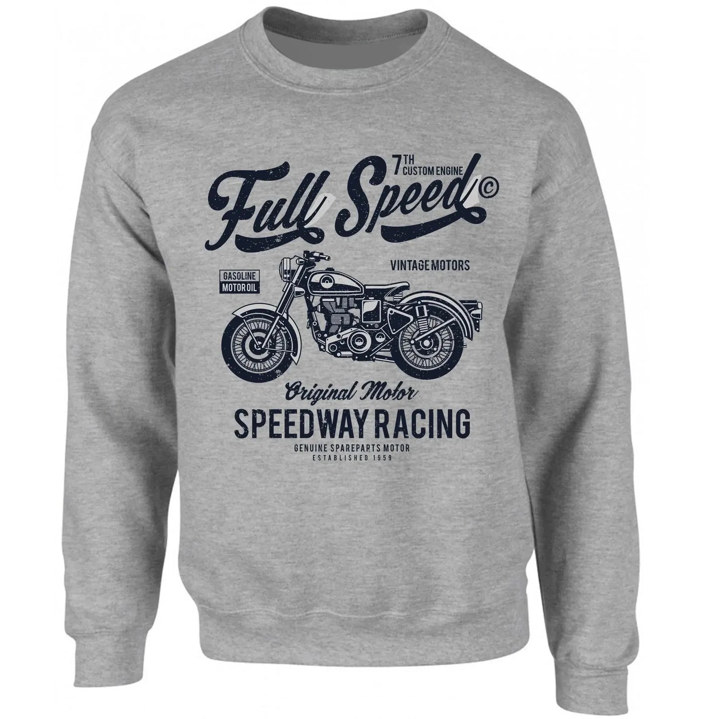 Motorcycle Vintage Long Sleeve Shirt 