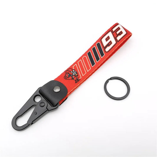 93 Motorcyclist Keychain 