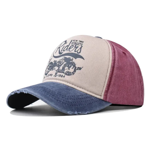 Riders Vintage Cap – Classic Biker Style 