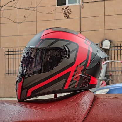 Double Visor Motorcycle Helmet 