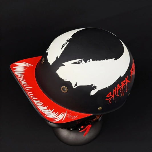 Helmet Half Face Motorcyclist 