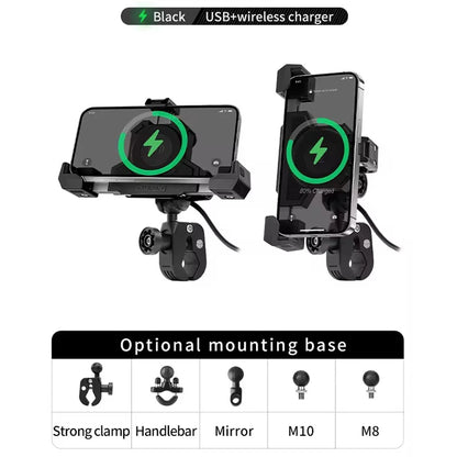 Motorcycle Shock Absorbing Mobile Phone Holder 
