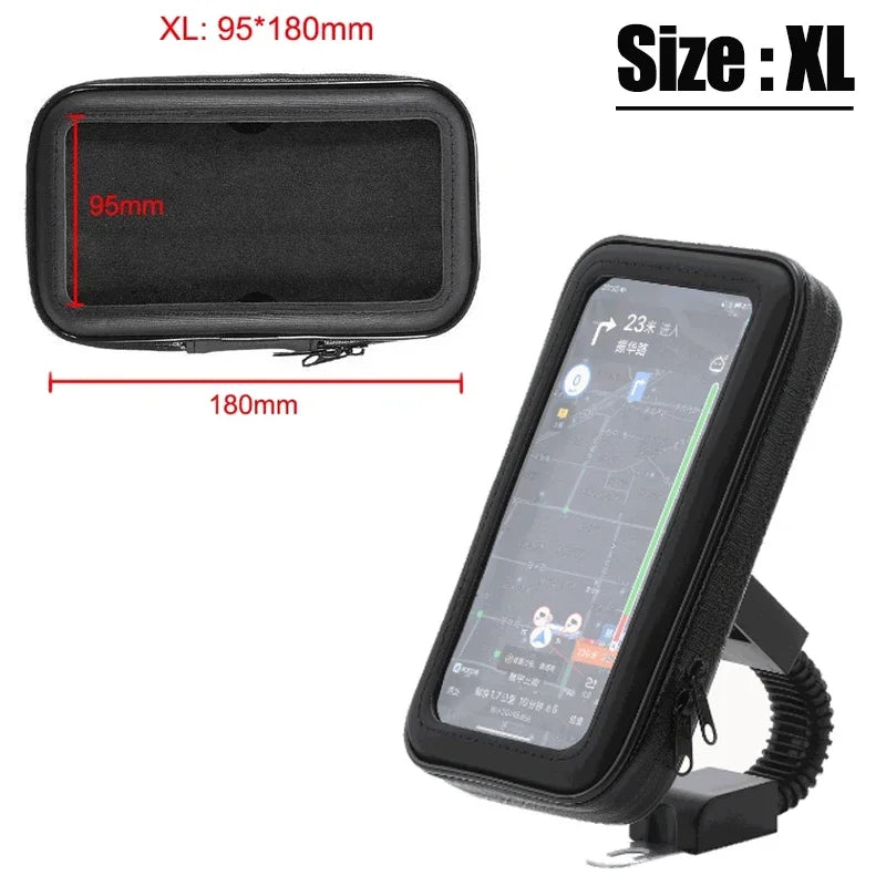 Waterproof Phone Holder for Motorcycle