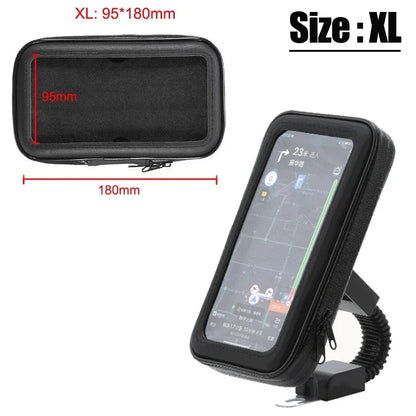 Waterproof Phone Holder for Motorcycle