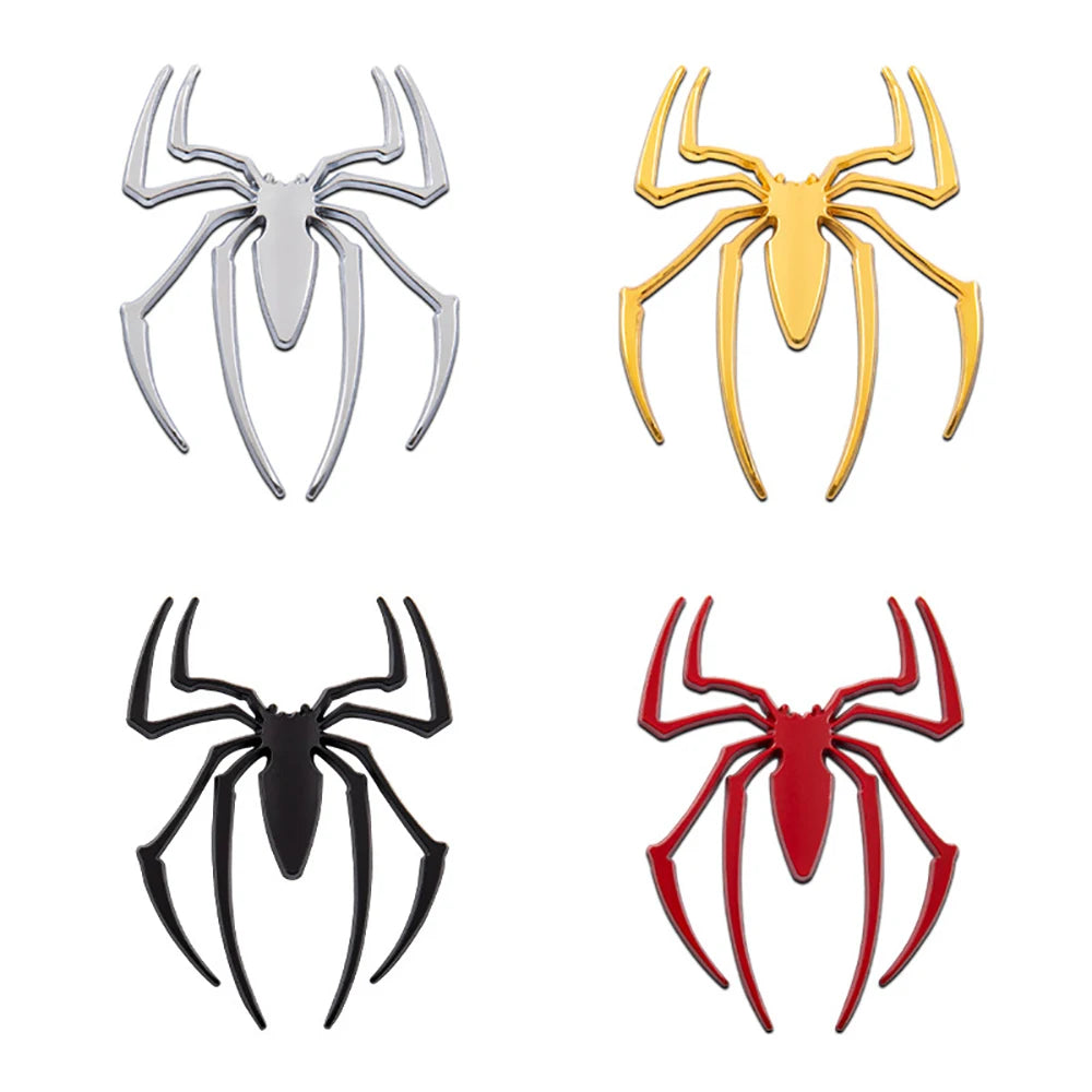 Ensemble d’autocollants d’emblème d’araignée