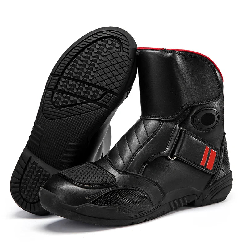Men’s Protective Motorcycle Riding Boots 