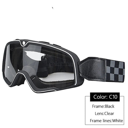 Vintage Racing Goggles
