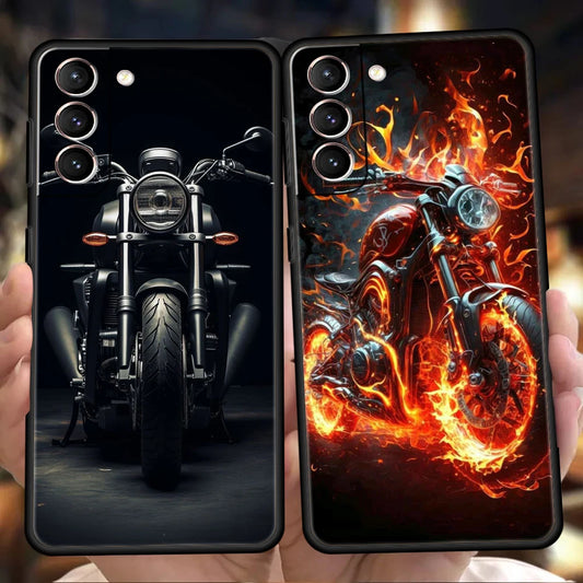 Motorradgrafikkoffer für Samsung 