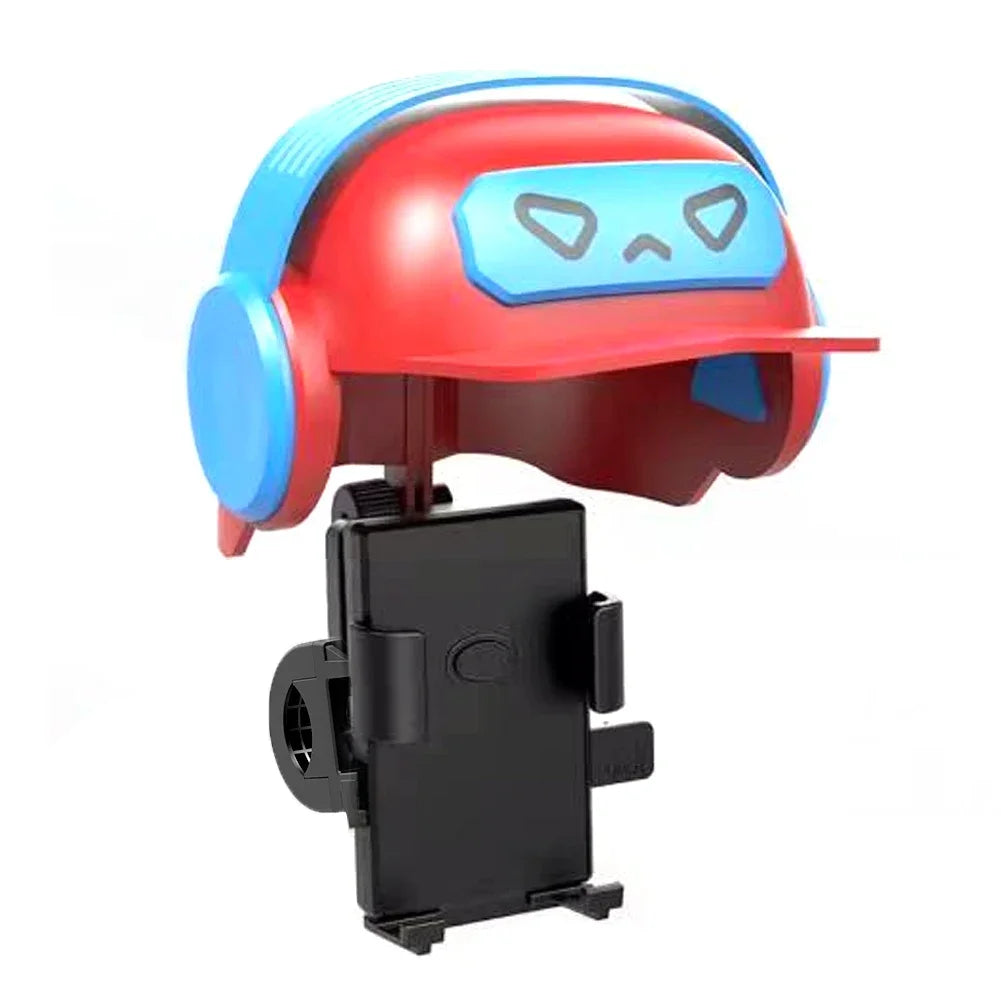 Cute Helmet Mobile Phone Holder