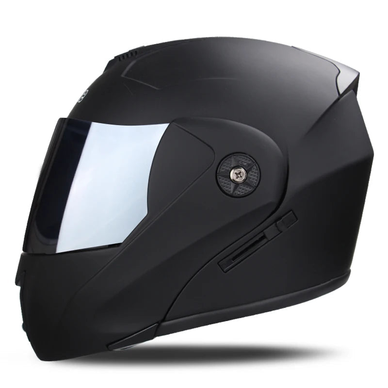 Racing Motobiker Flip-Up Helmet 