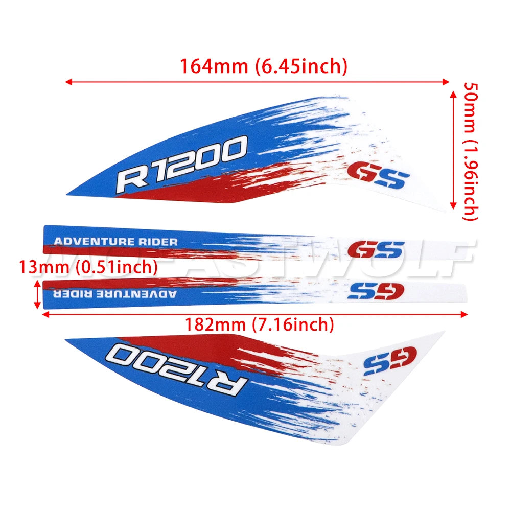 Kit di decalcomanie per paramani GS Super Adventure
