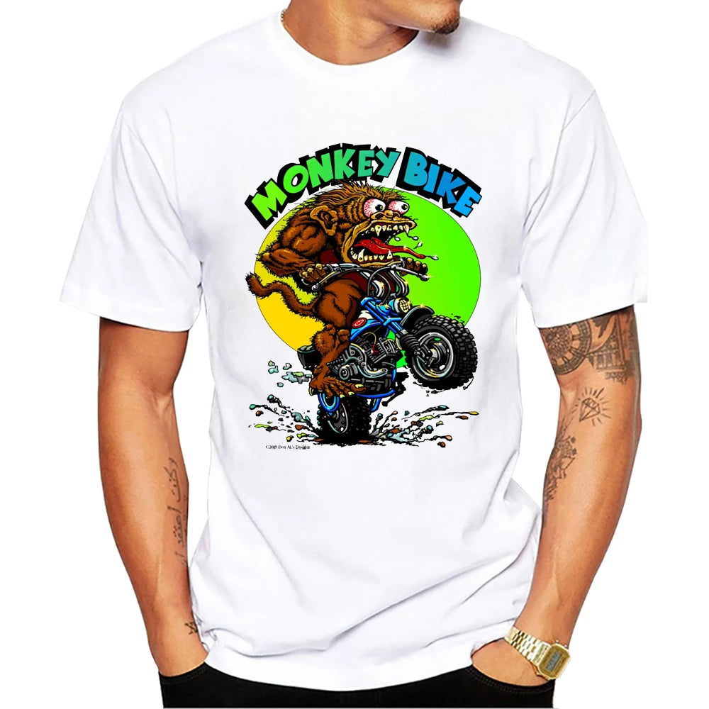 Monkey Bike Men T-Shirt 