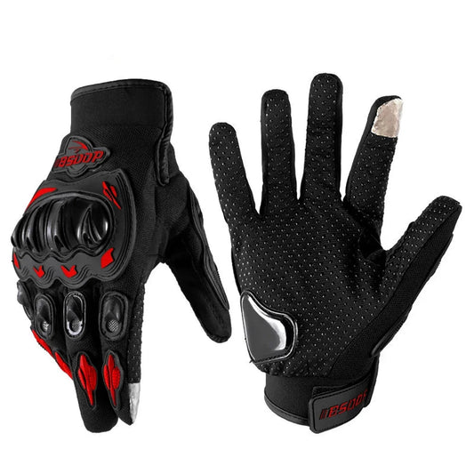 Guantes protectores de carreras de motocicletas 