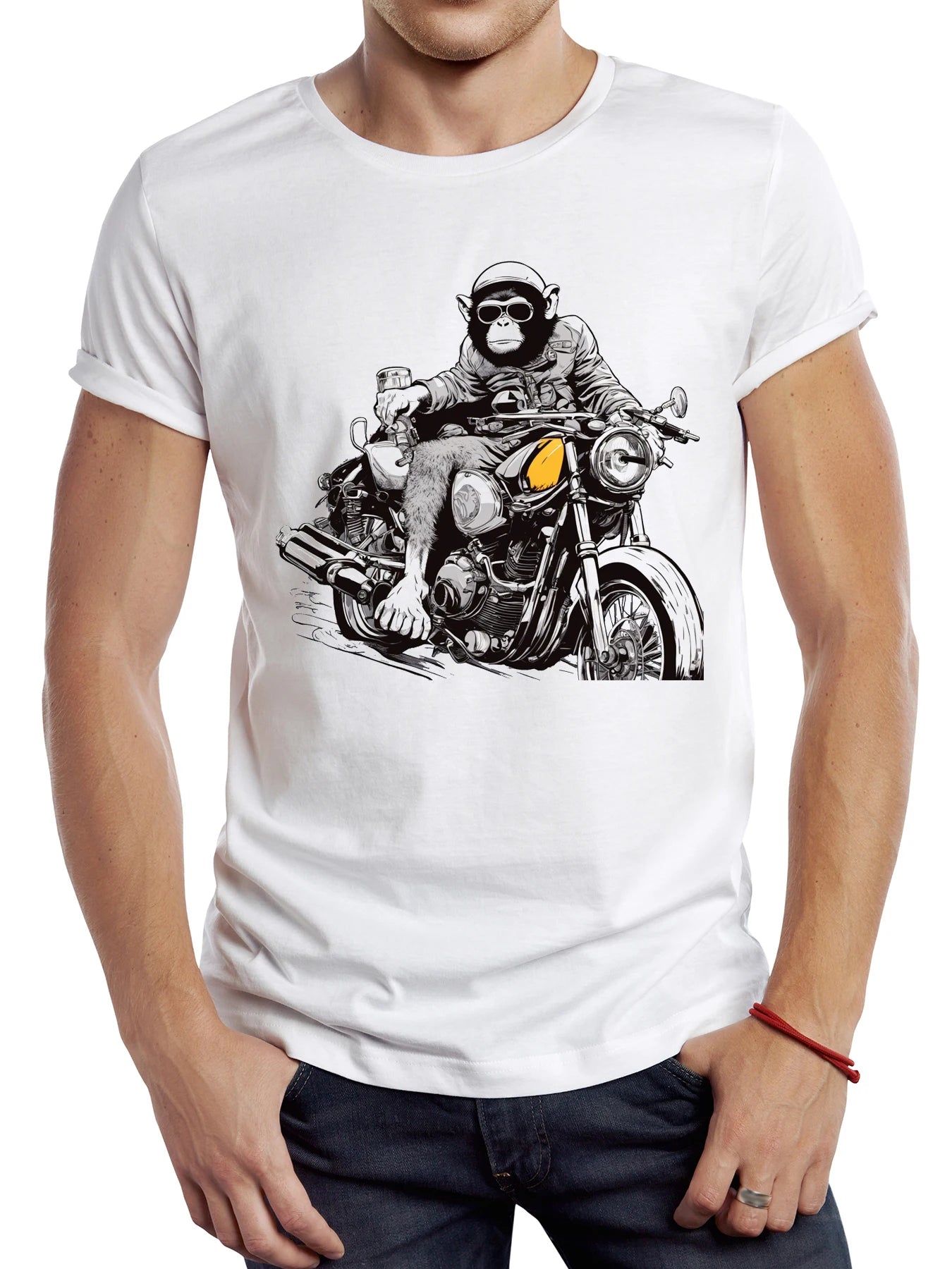 Vintage Monkey Men T-Shirt 