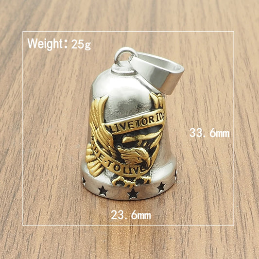 Riding Punk Bell Pendant