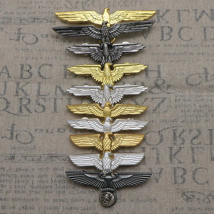 Eagle Metal Badge Brooch 