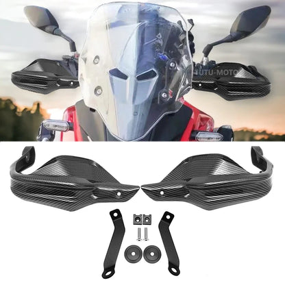 ABS製ハンドガード・ウインドシールド – Honda NC750X、CB500X、NC700Xほか対応ハンドルバープロテクター（2012–2023）