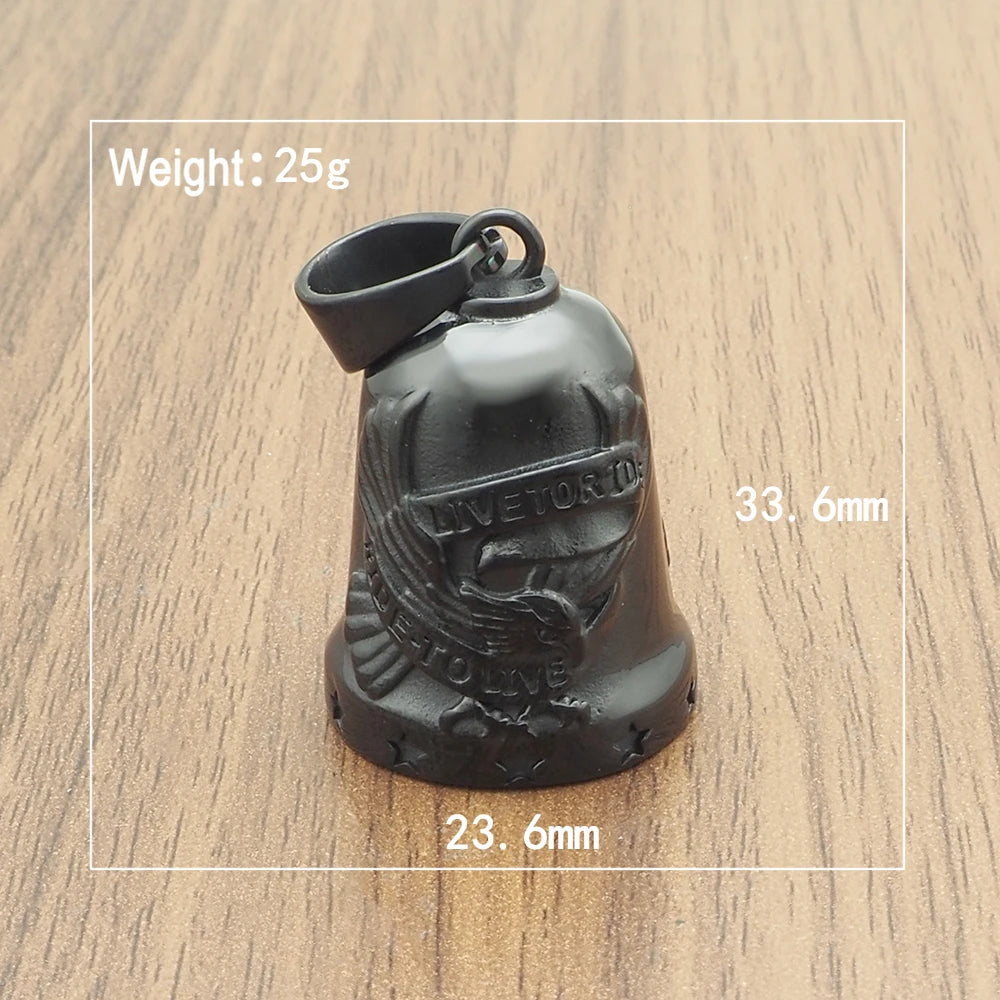 Riding Punk Bell Pendant
