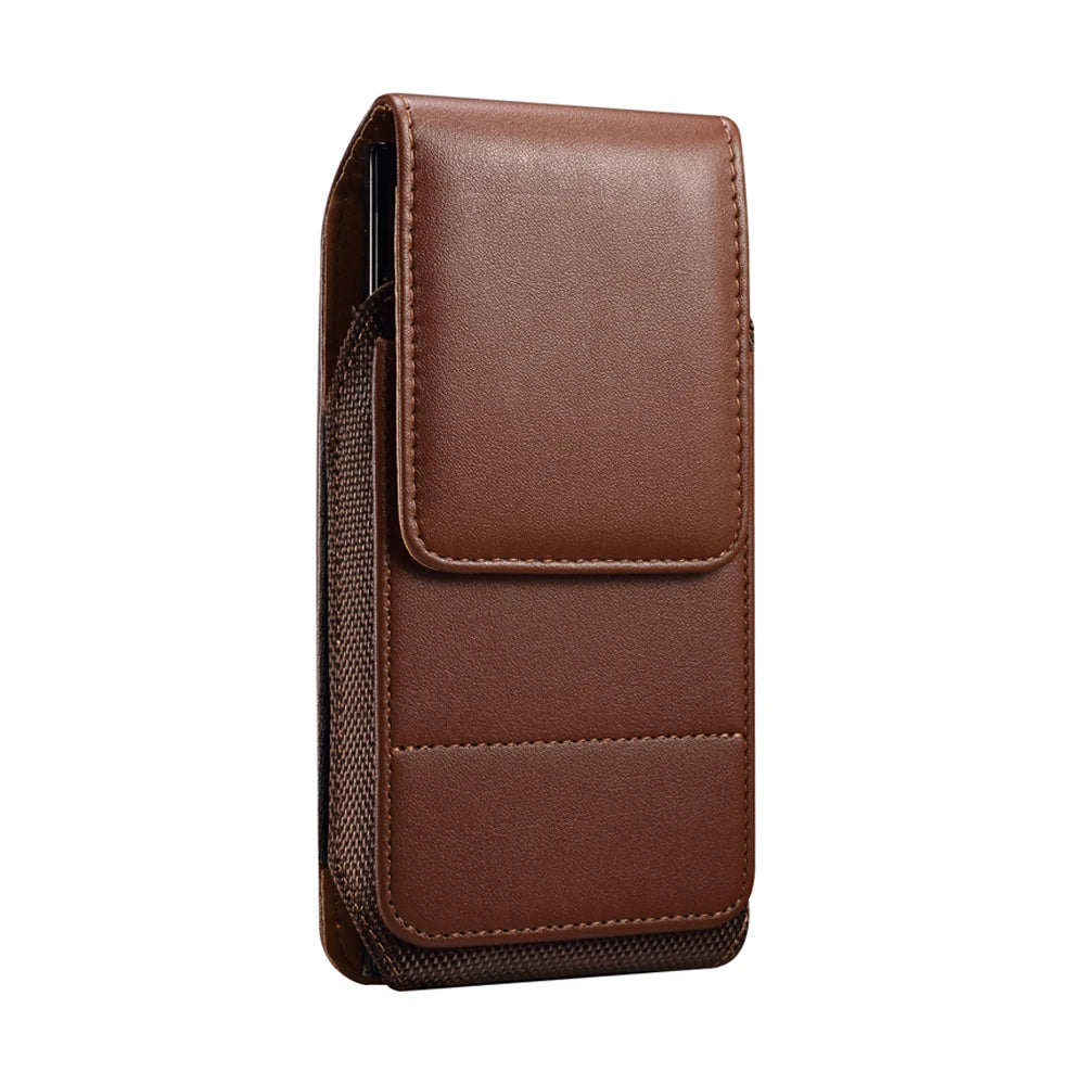Universal Leather Belt Clip Case 