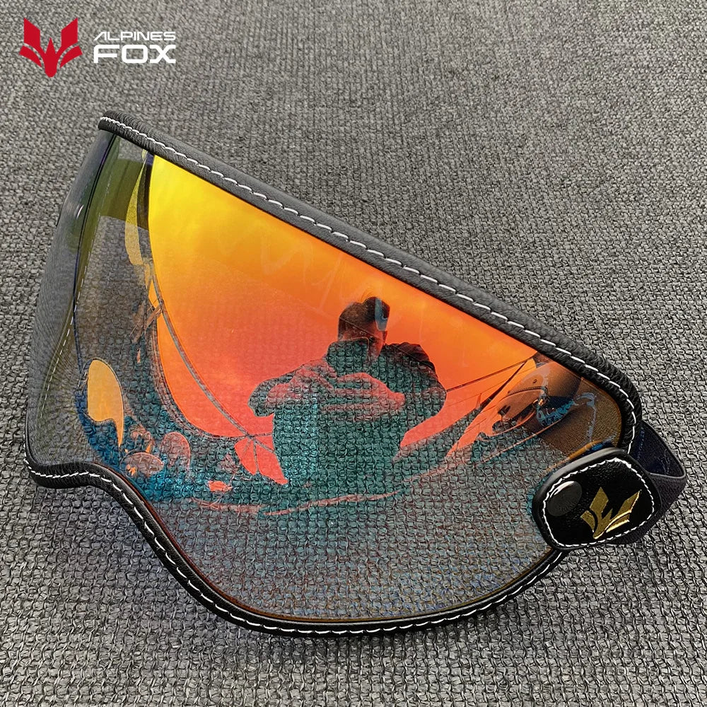 Ajuste de lente de visera de burbuja retro 