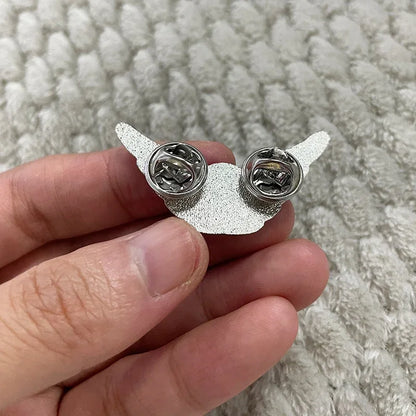 Lightning Skull Pins 