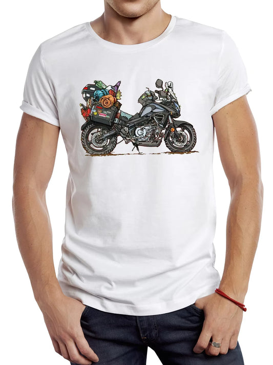 Graphic Retro Moto Shirt