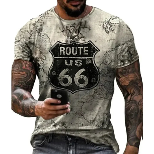 Route 66 Shirt Classic Style