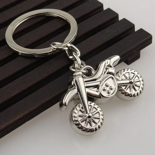 Motorcycle Metal Keychain 