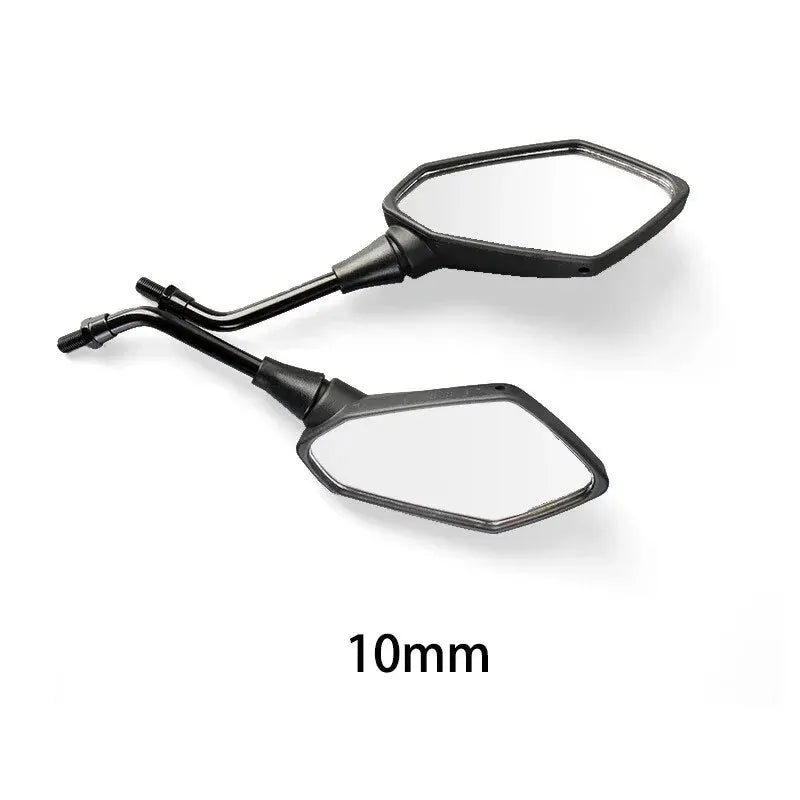 2Pcs/Pair 8mm 10mm Motorcycle Mirror