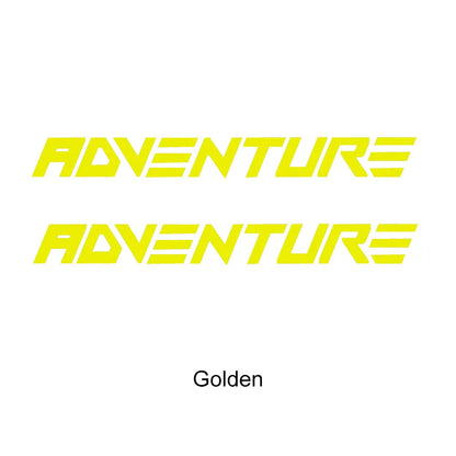 ملصقات مغامرة دراجة نارية