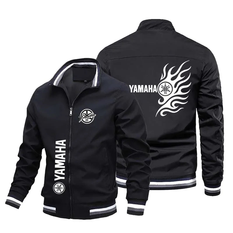 Motorcyclist Men Zipper Jacket 