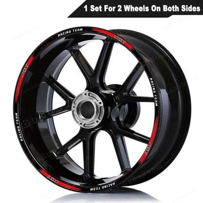 Motorcycle Reflective Wheel Rim Stripe 