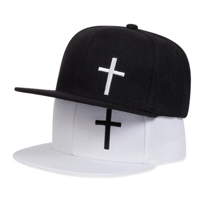 Cross Embroidery Cap 