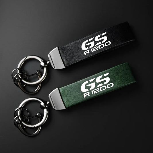 GS R1200 Leather Keychain 